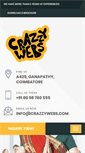 Mobile Screenshot of crazzywebs.com